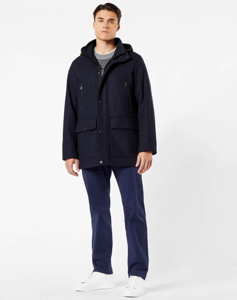 Parka Stadium bleu foncé