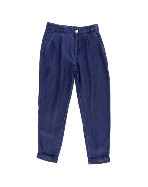 Pantalon fluide bleu