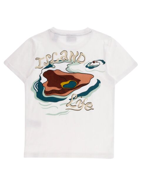 T-Shirt Island Life blanc