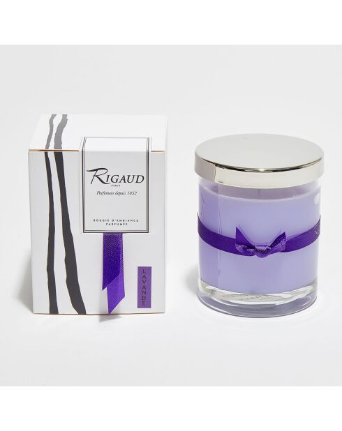 Moderne Duftkerze Lavendel, mittelgroßes Modell, 1 Docht, 60 g