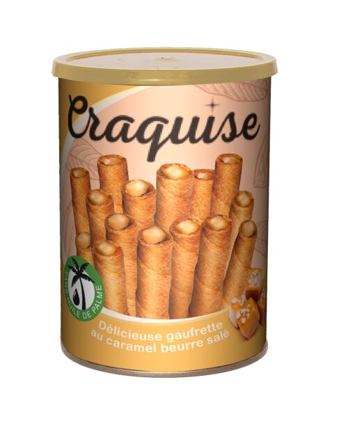 Tarro de obleas Crackise con mantequilla salada y caramelo 400 g