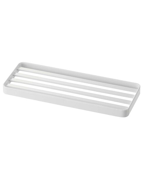 Plateau porte-savon Tower blanc - 24x9 cm