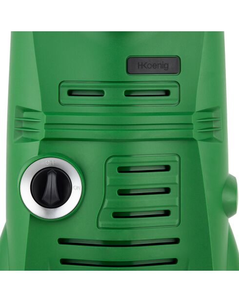 120 bar donkergroene hogedrukreiniger - 1700W