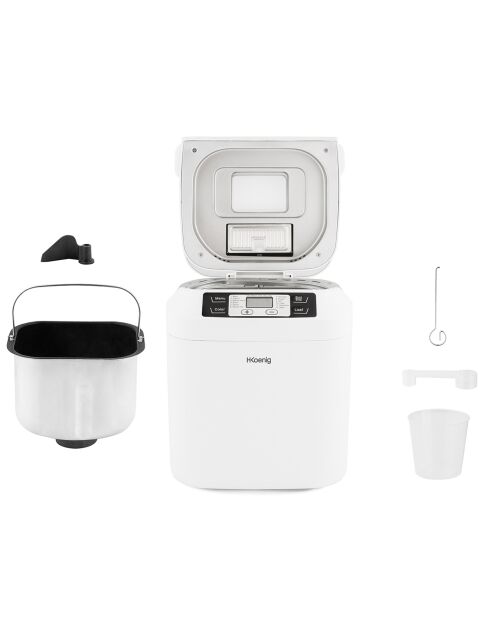 Machine à pain avec graines blanche - 550W