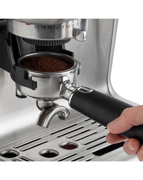 Machine Expresso argentée - 1620W