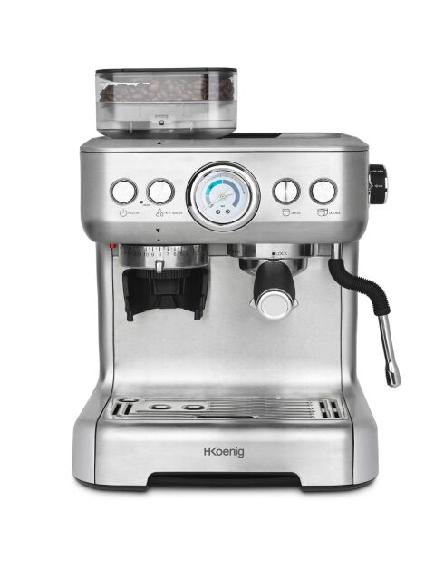 Machine Expresso argentée - 1620W