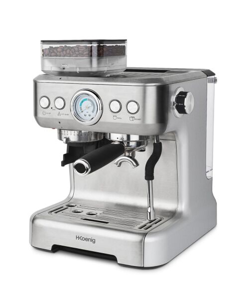 Machine Expresso argentée - 1620W