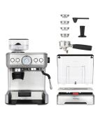 Machine Expresso argentée - 1620W