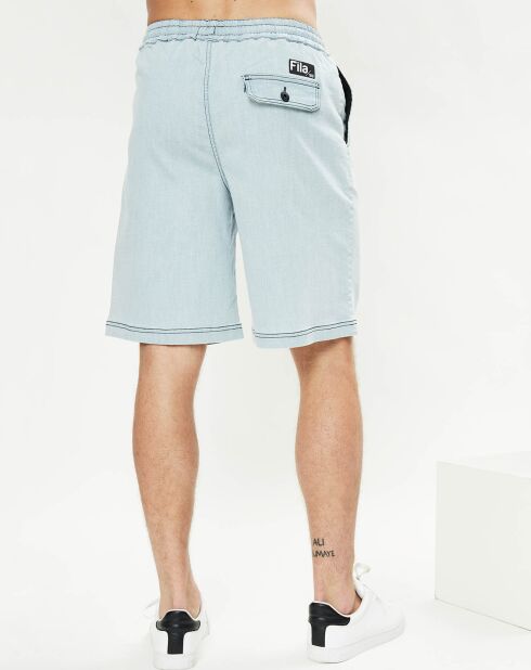 Short Charles bleu denim