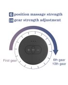 Mini pad massager multifunctioneel zwart