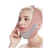 Fascia per lifting facciale rosa a V