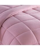 Couette polaire biface 170 gsm rose - 240x220 cm