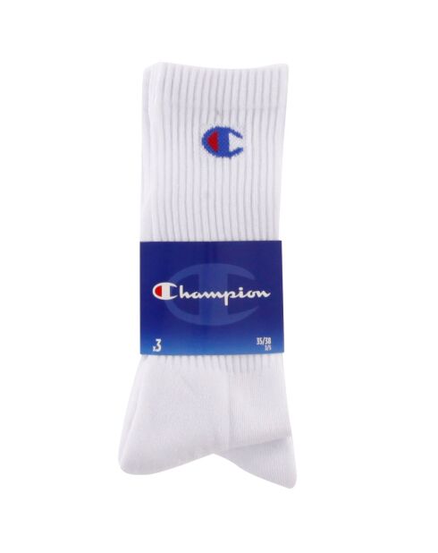 3 Paires de Chaussettes Legacy blanches