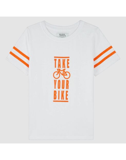 T-Shirt Rare MC imprimé blanc