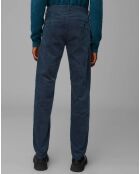 Pantalon Stig Velours Milleraies bleu marine