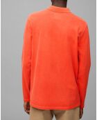 Polo ML Coton Organic Uni orange