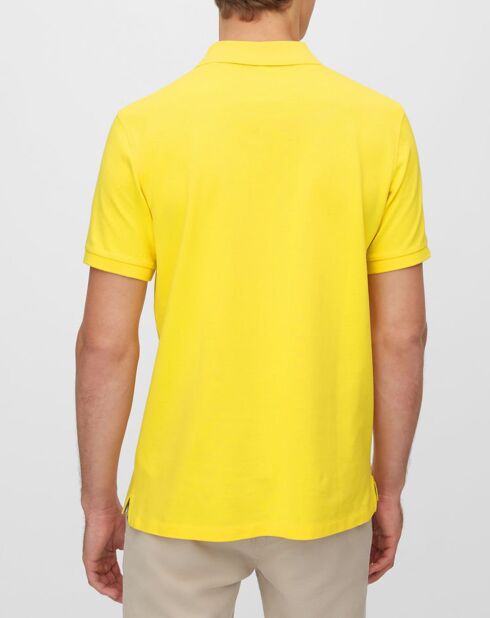 Polo MC Piqué Coton Bio jaune