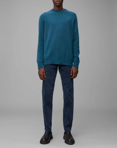 Pantalon Stig Velours Milleraies bleu marine