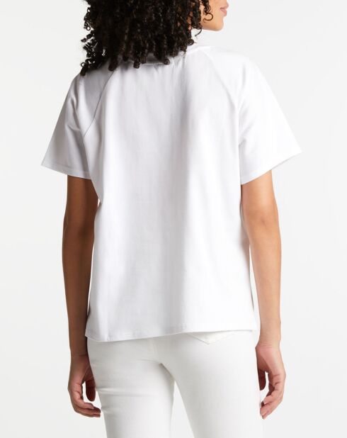 T-Shirt en Coton Freedom blanc