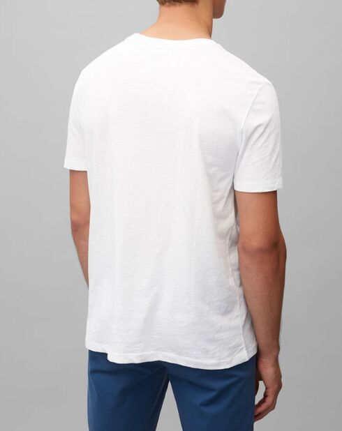 T-Shirt MC Message Coton Organic blanc