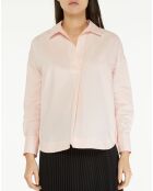 Blouse en Coton vareuse rose clair