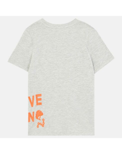 T-Shirt Rare MC imprimé gris