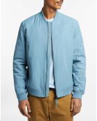 Bombers déperlant bleu gris