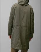 Parka Logue Double capuche amovible kaki