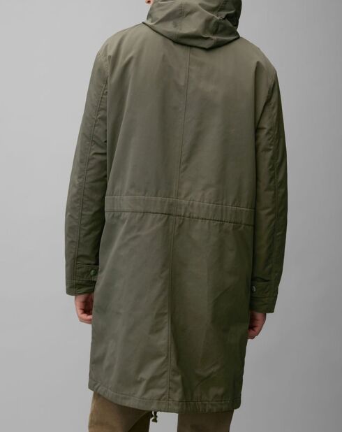 Parka Logue Double capuche amovible kaki