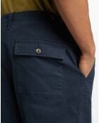 Pantalon chino Cropped Bedford bleu marine