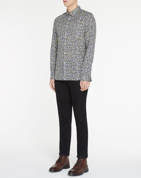 Chemise Fleurs Acid multicolore