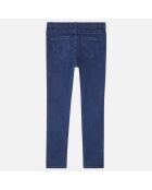 Jean Skinny Sarah en Toile de coton bio bleu