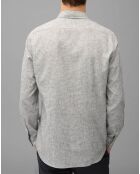Chemise Mini Pied De Poule Sf grise