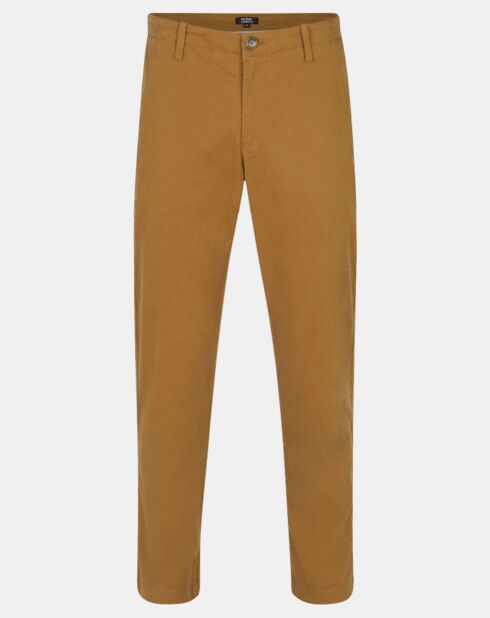 Pantalones chinos cortos Bedford de color caqui