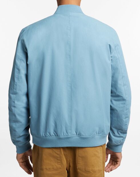 Bombers déperlant bleu gris
