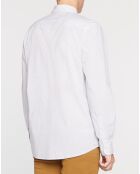 Chemise droite Fantaisie Graphic blanche