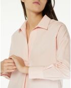 Blouse en Coton vareuse rose clair