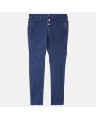 Jean Skinny Sarah en Toile de coton bio bleu