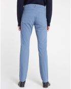 Pantalon ajusté Flex bleu gris