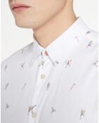 Chemise Petits Bonhommes blanche