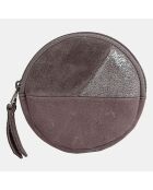 Porte-monnaie Becca gris - D.11 cm