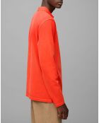 Polo ML Coton Organic Uni orange