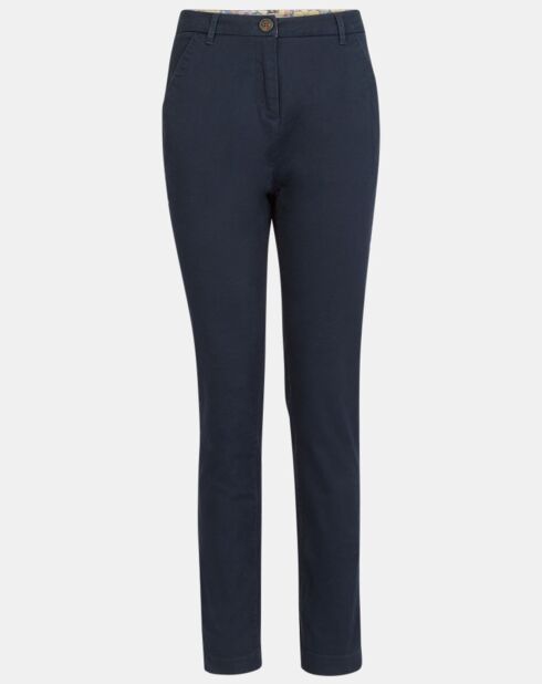 Pantalon chino Bill bleu marine