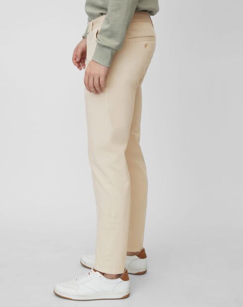 Pantalon Chino Stig Tapered naturel