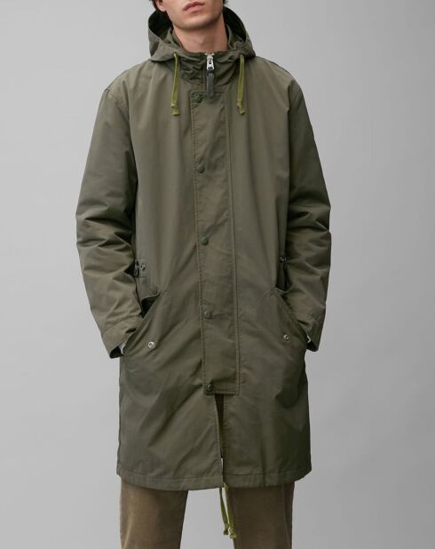 Parka Logue Double capuche amovible kaki