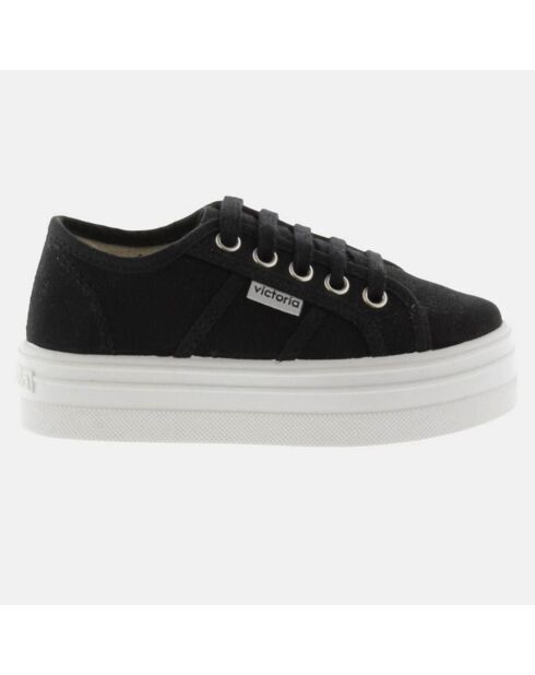 Sneakers en Toile WW noires