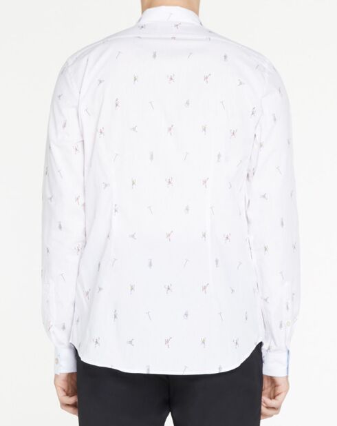 Chemise Petits Bonhommes blanche