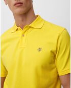 Polo MC Piqué Coton Bio jaune
