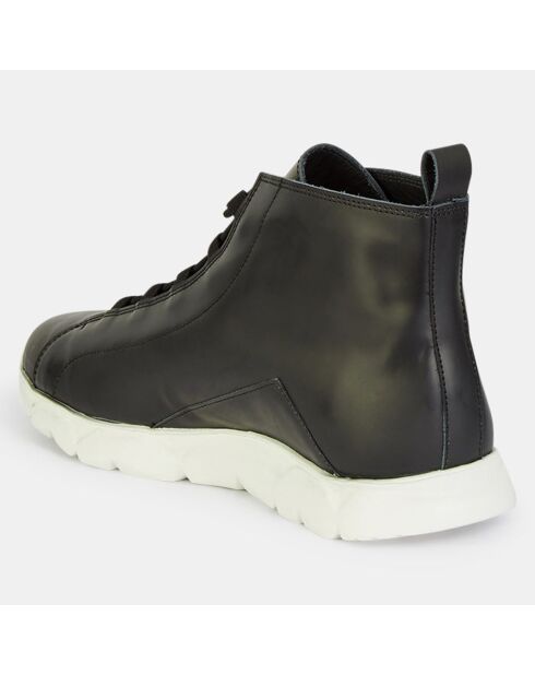 Sneakers en Cuir Wave Two Shade noires