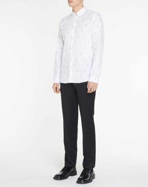 Chemise Petits Bonhommes blanche